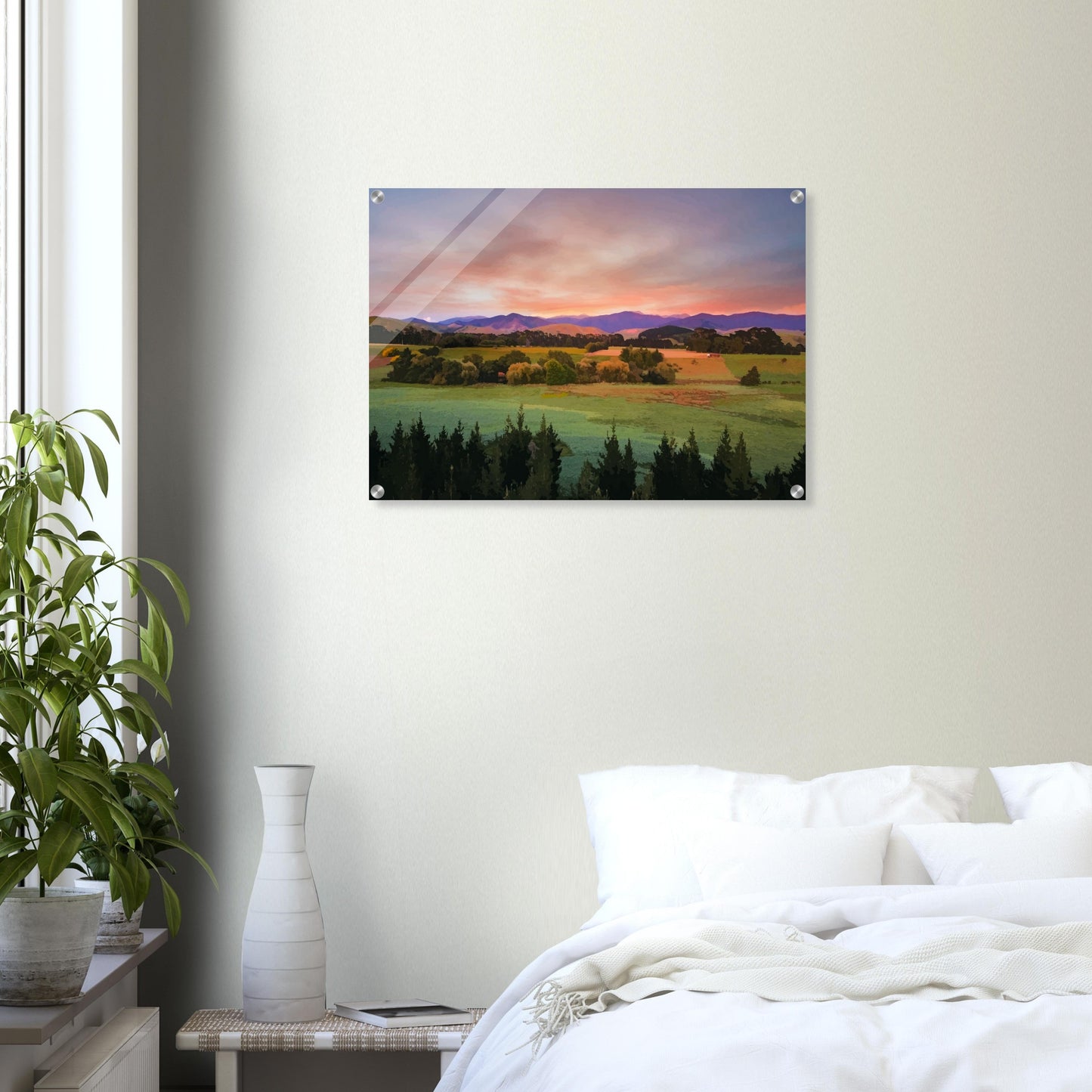'Above the Pines' Acrylic Print