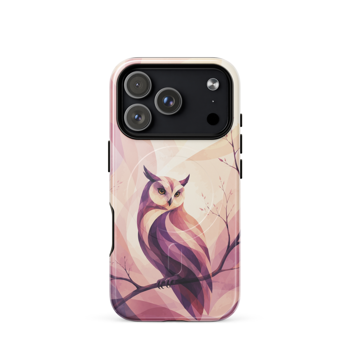 'Ruru' iPhone 18 Pro MagSafe tough phone case - protective glossy case NZ Australia