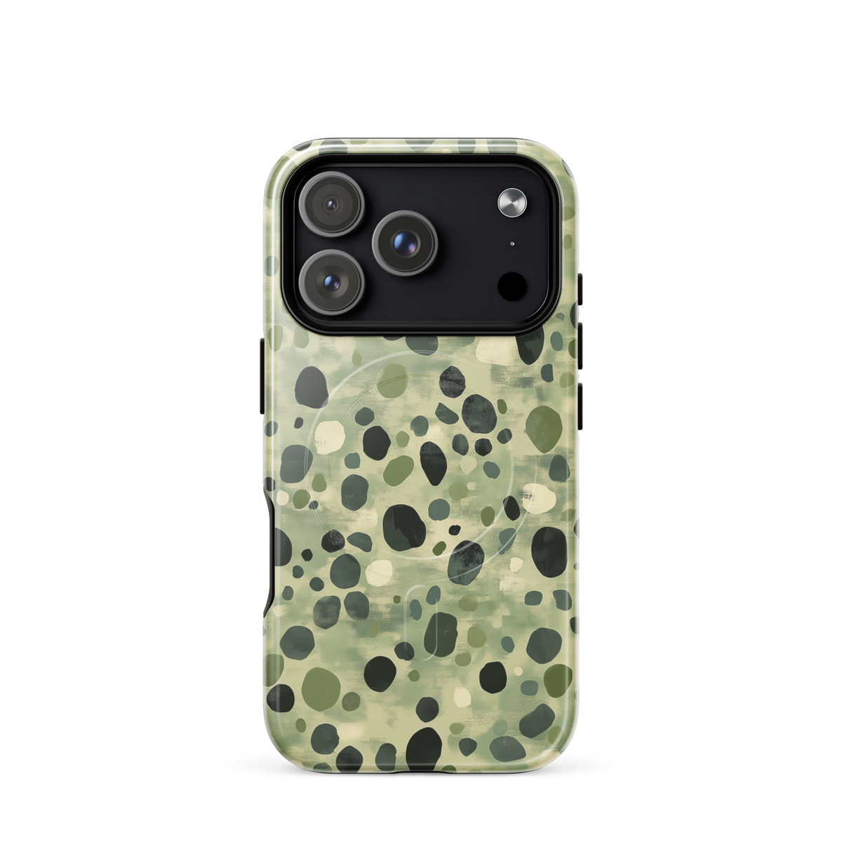 'Stepping Stone' iPhone 18 Pro MagSafe tough phone case - protective glossy case NZ Australia