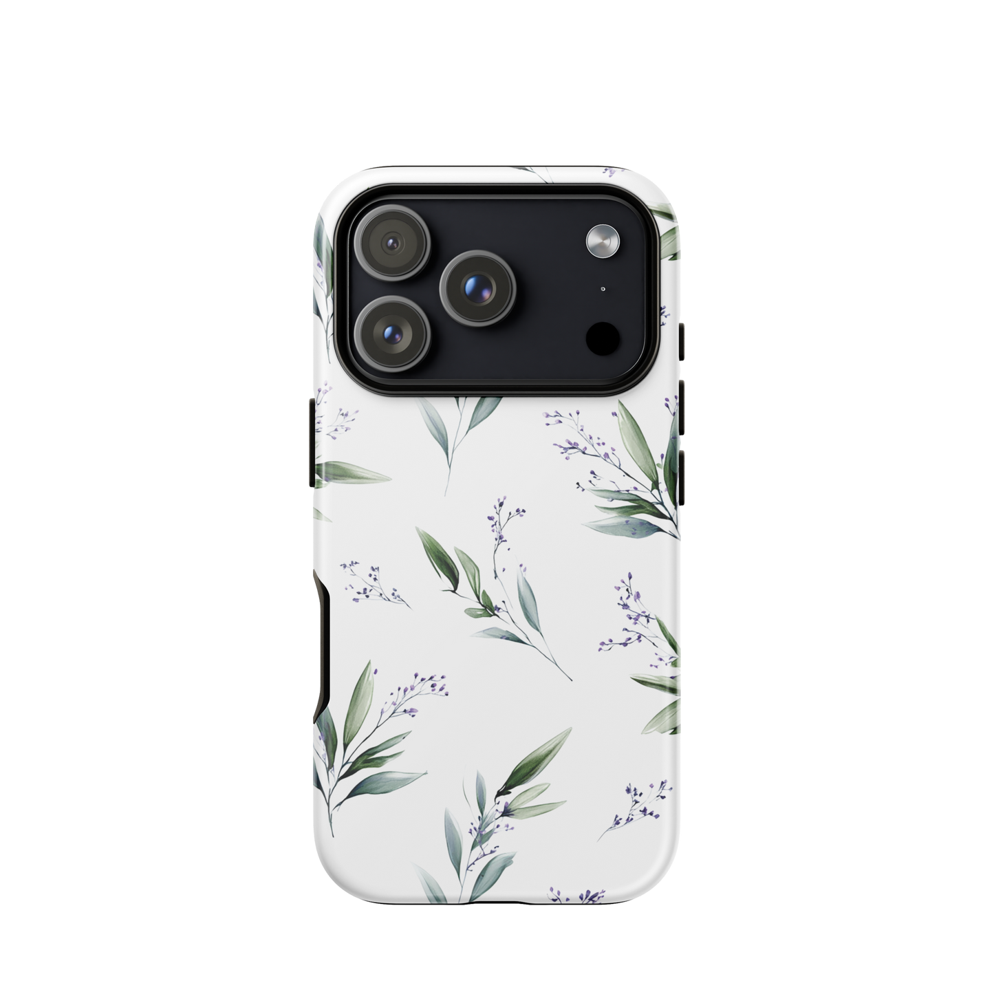Botanical sprigs phone case | Minimal botanical design NZ