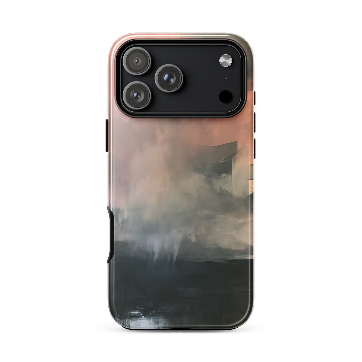 'Glass' iPhone 18 Pro Max tough phone case - protective glossy case NZ Australia
