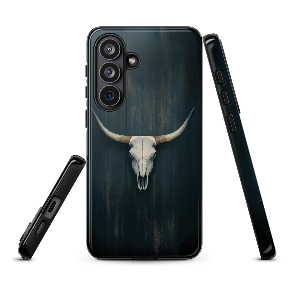 'Longhorn' Samsung Galaxy S26 Plus tough phone case - protective glossy case NZ Australia