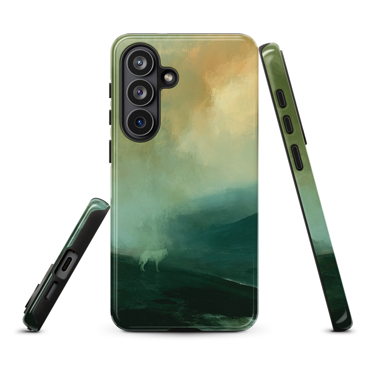 'Acid Rain' Samsung Galaxy S26 Plus tough phone case - protective glossy case NZ Australia