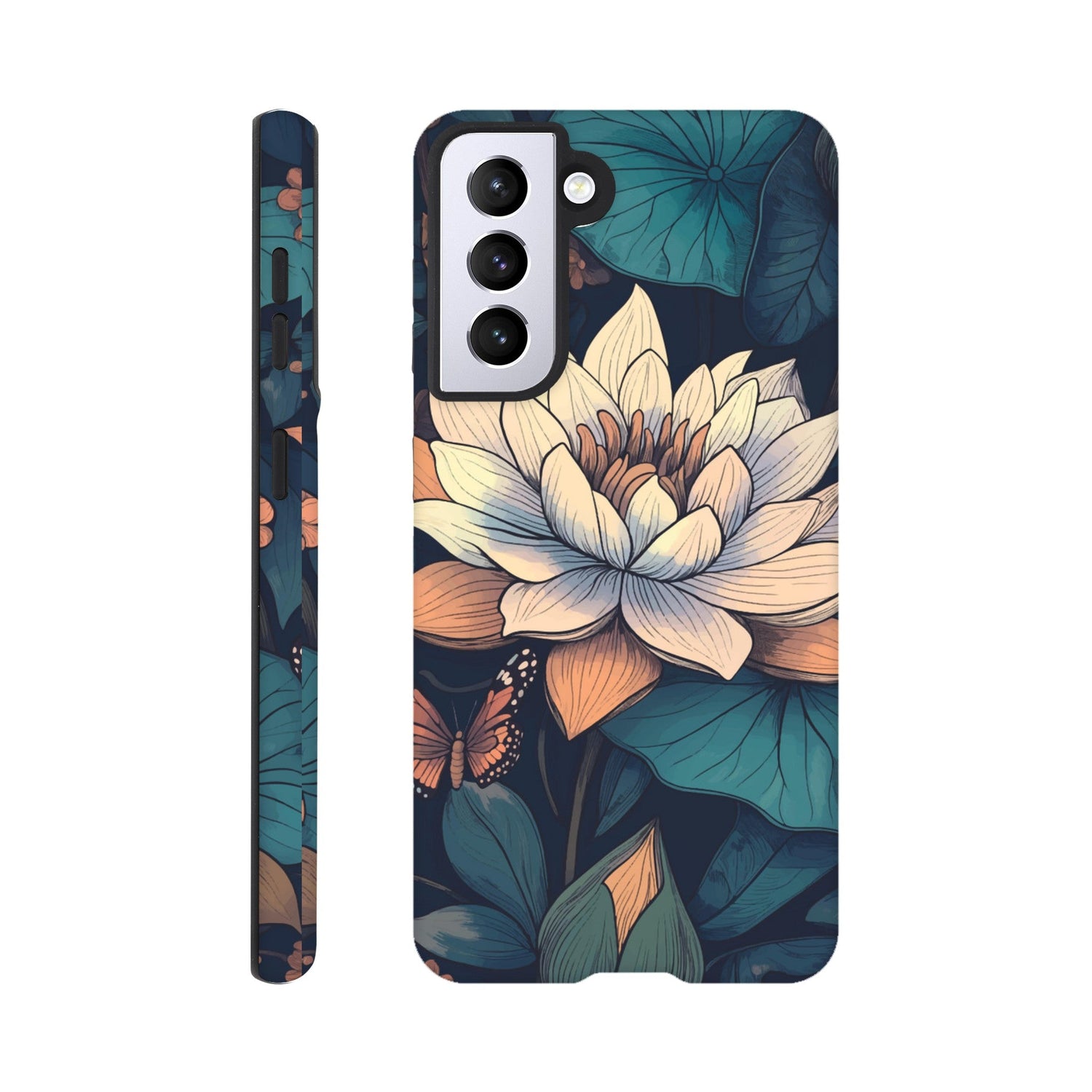 Floral phone case designs for Samsung