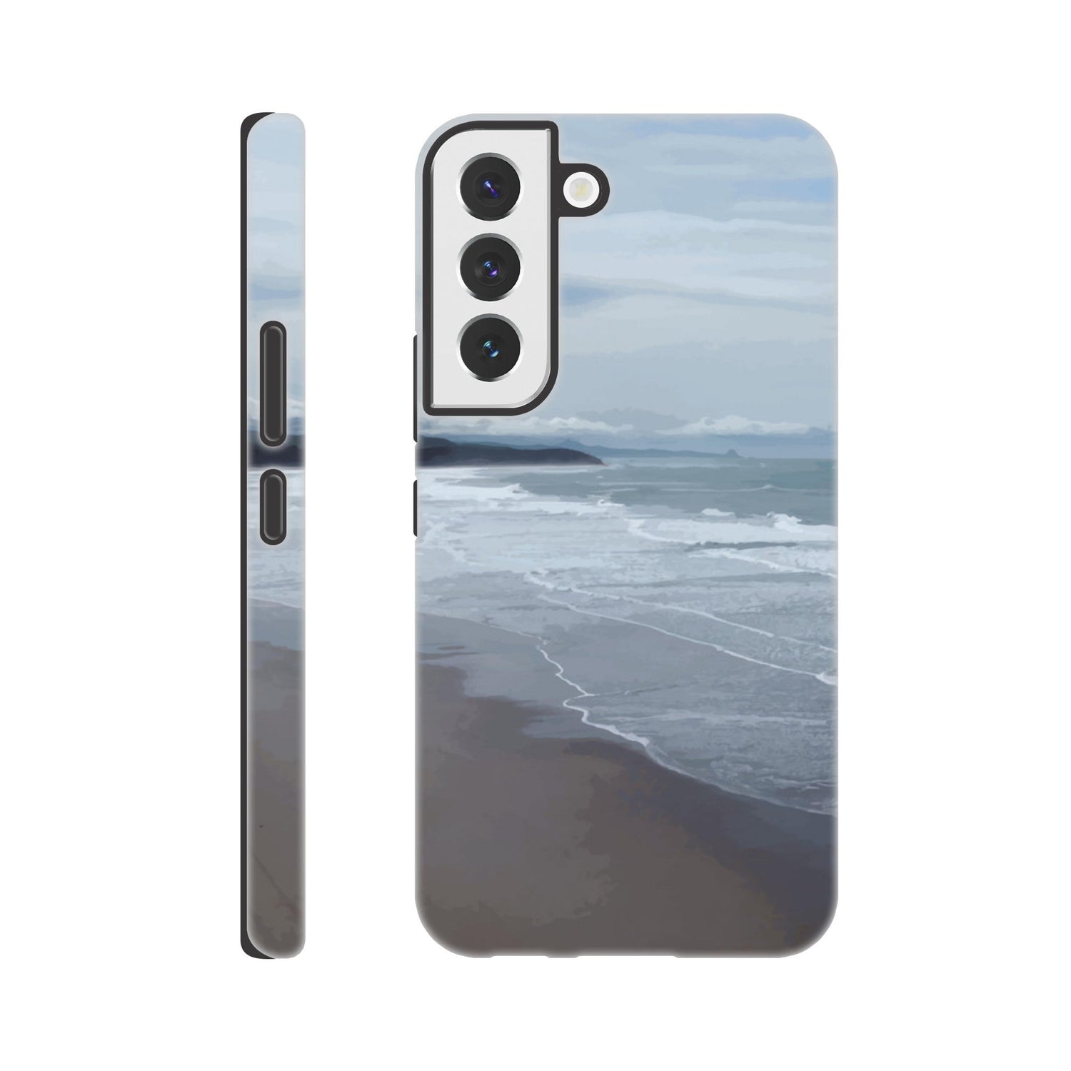 Beach phone case designs for Samsung