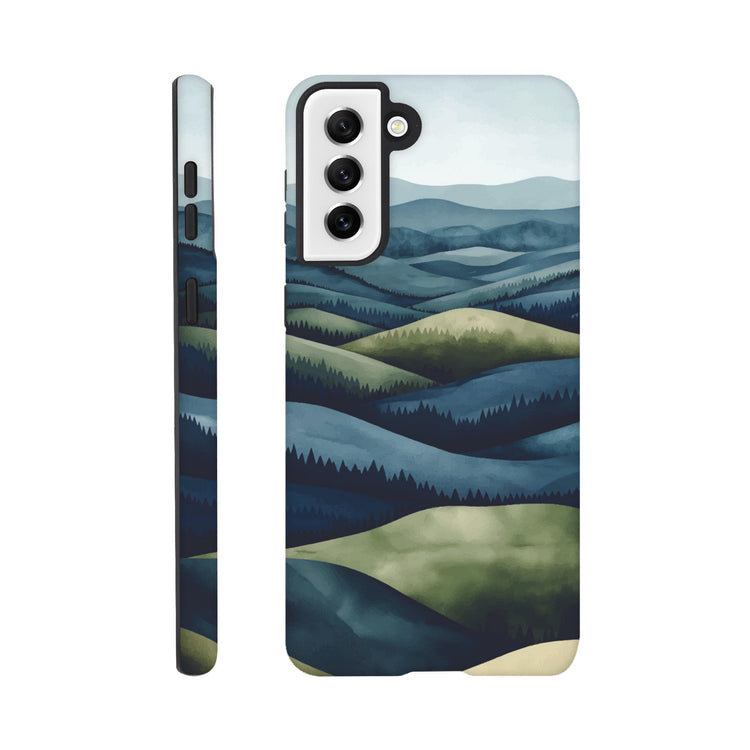 Landscape phone case designs for Samsung