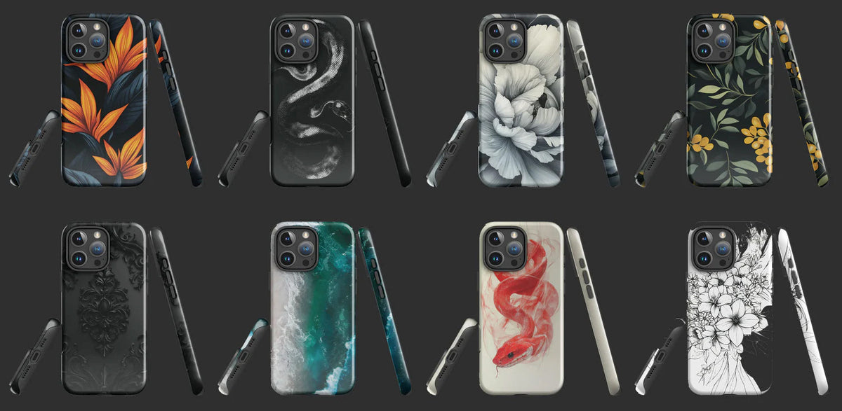 NZ iPhone and Samsung phone case designs