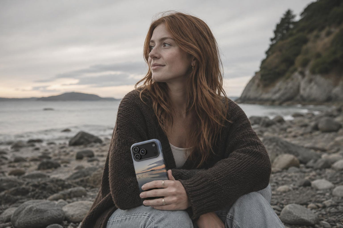 Lake and river design iPhone cases NZ with free shipping