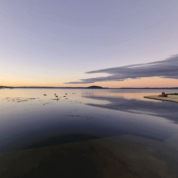 'Whispers on the Lake' wall art