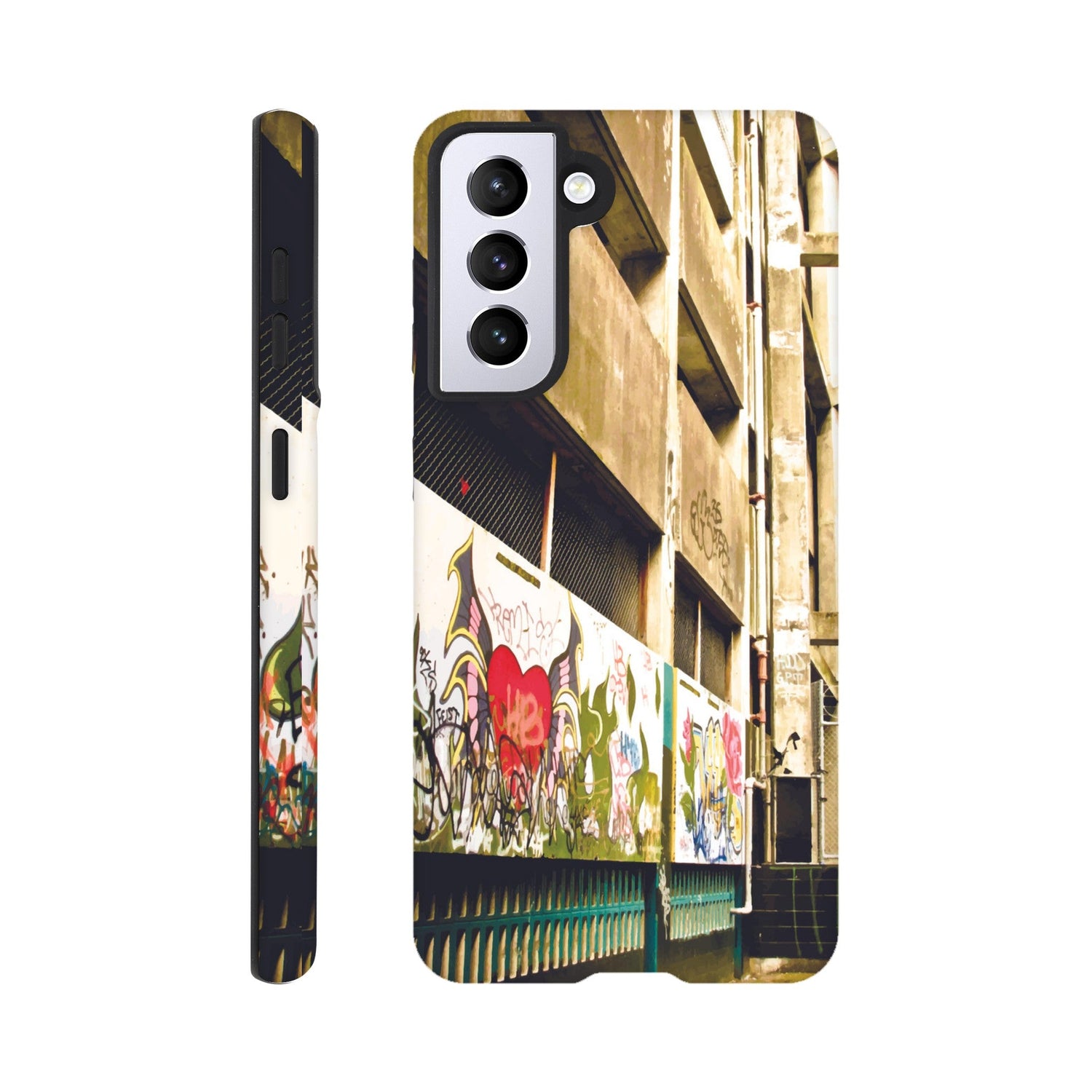 Graffiti phone case designs for Samsung