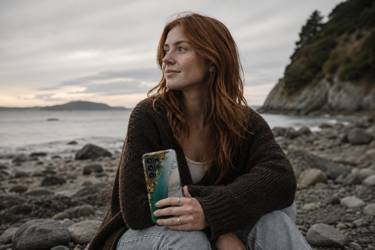 Lake and river design iPhone cases NZ with free shipping