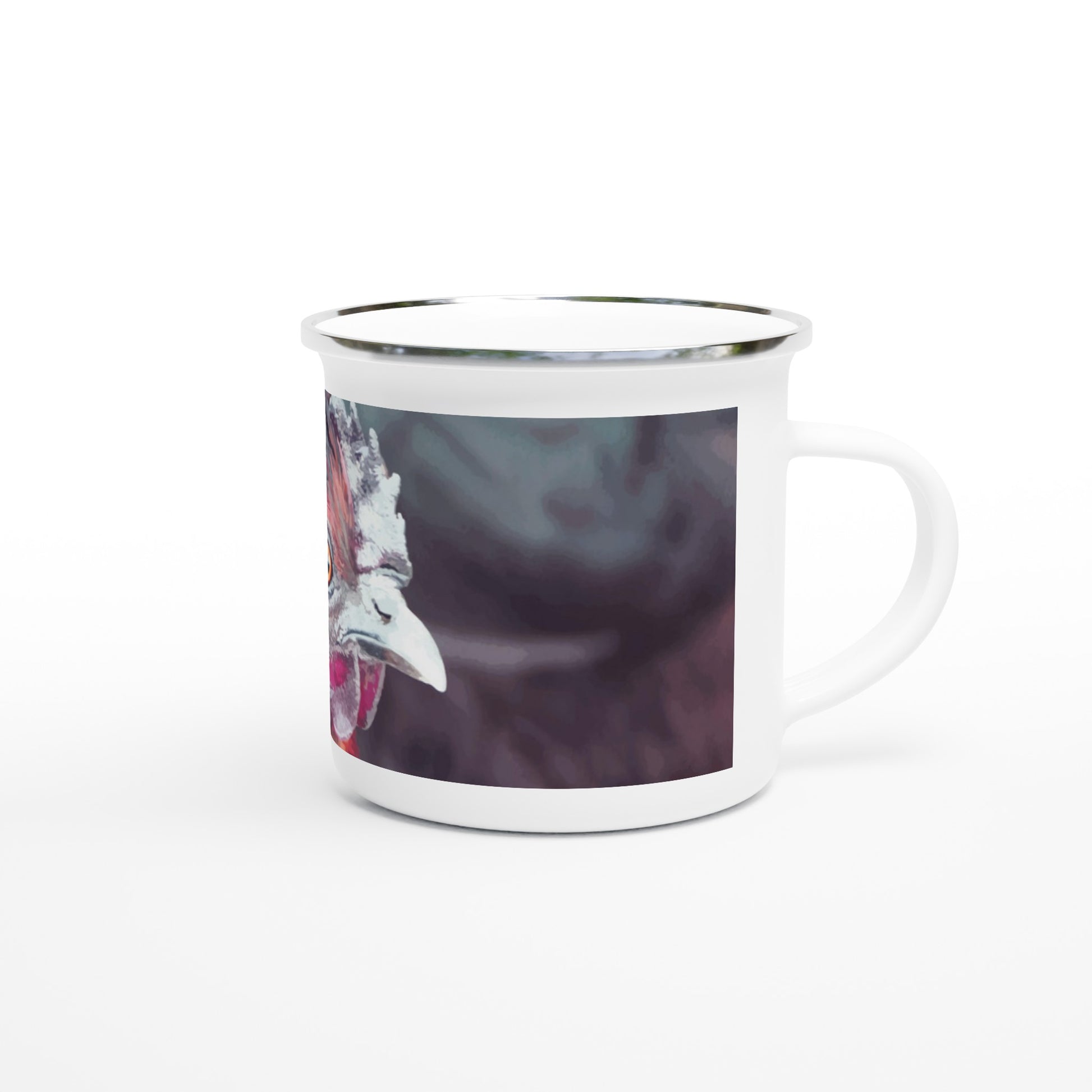 This lightweight Enamel mug is perfect for any event of the day, especially for camping. 