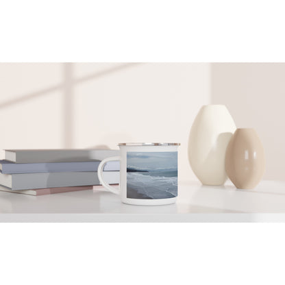 This lightweight Enamel mug is perfect for any event of the day, especially for camping. 