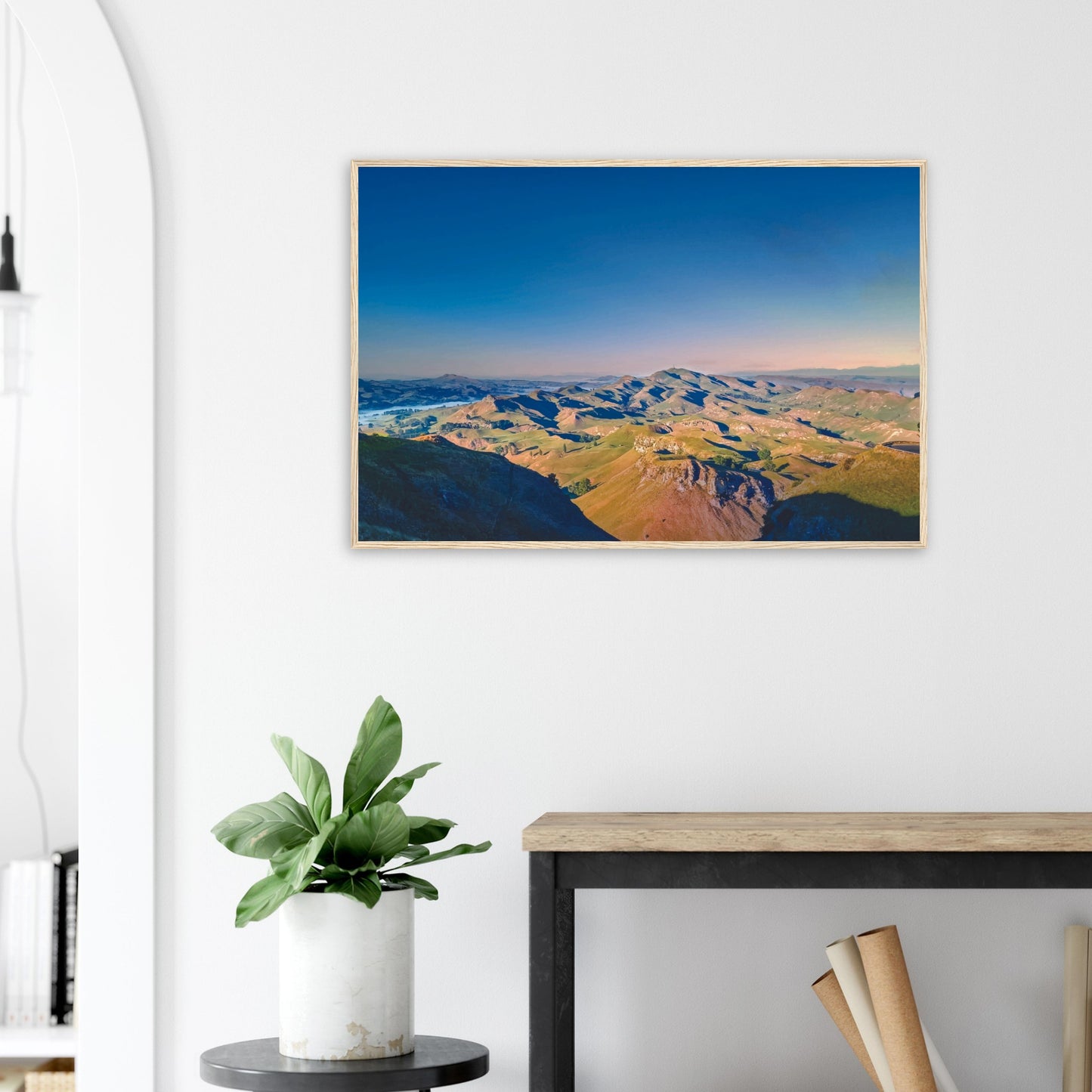 Standing high above Hawke’s Bay, you’re immersed in a sweeping panorama of rolling hills, an awe-inspiring view from the top of Te Mata Peak.