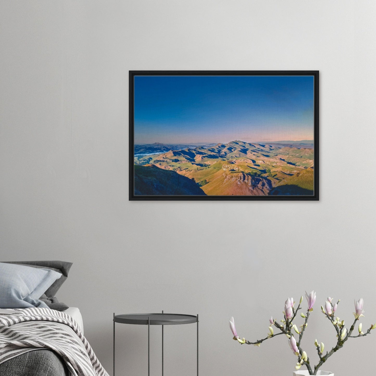 Standing high above Hawke’s Bay, you’re immersed in a sweeping panorama of rolling hills, an awe-inspiring view from the top of Te Mata Peak.