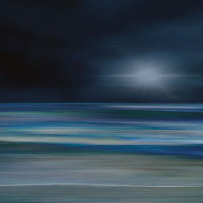 'Dark Sky Breaking' phone case design close-up - detailed print view NZ Australia