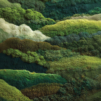 'Forest Layers' phone case design close-up - detailed print view NZ Australia
