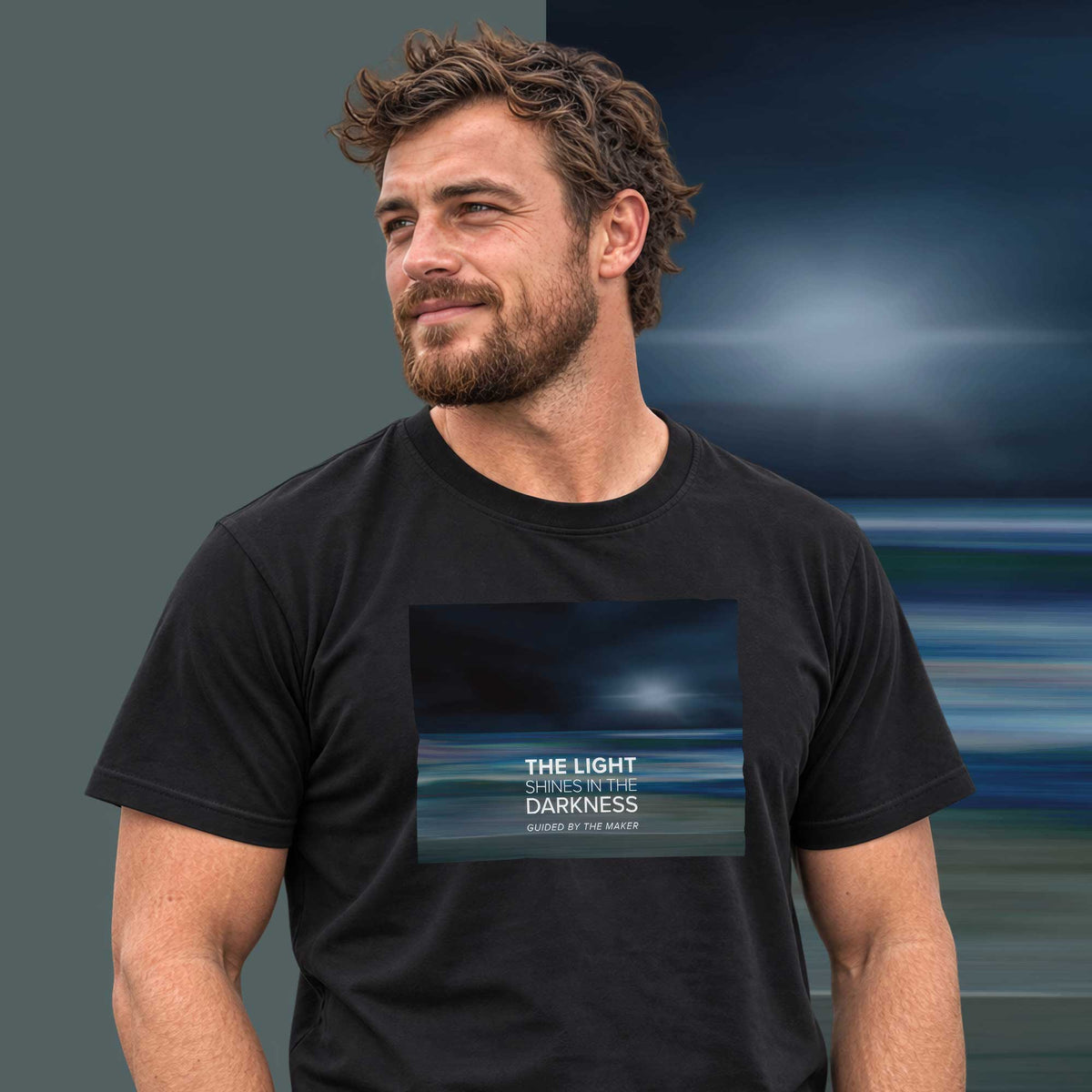 Dark Sky Breaking - premium t-shirt