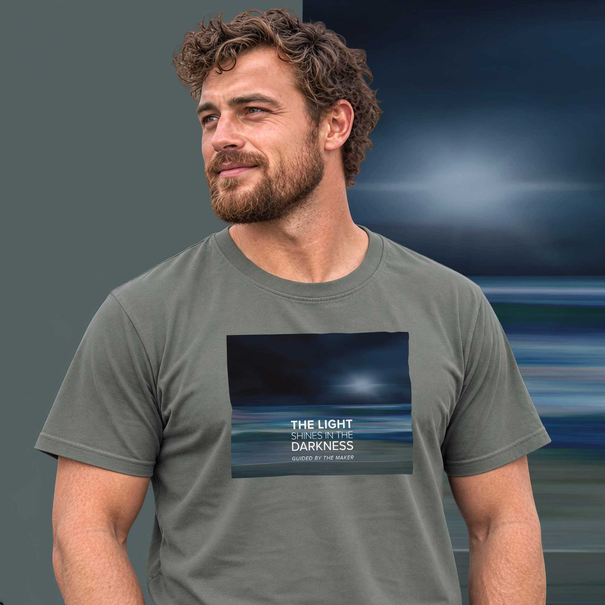 Dark Sky Breaking - premium t-shirt