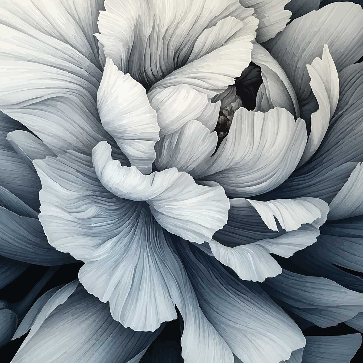'Moonlit' phone case design close-up - detailed print view NZ Australia