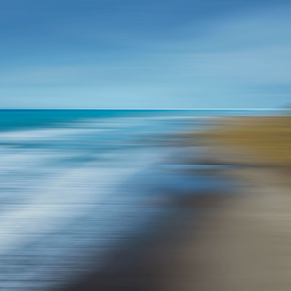 'Ocean Breeze' phone case design close-up - detailed print view NZ Australia
