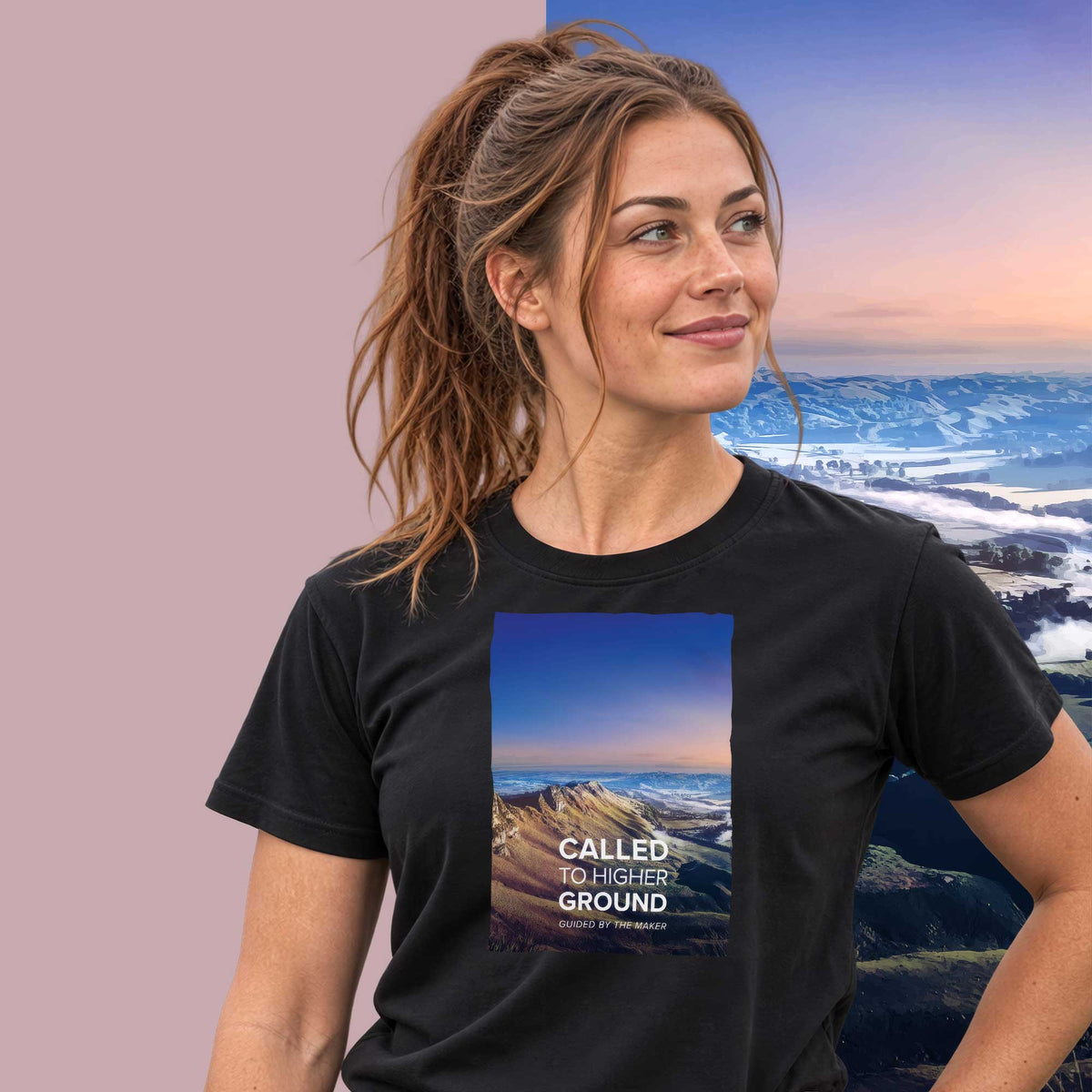 Te Mata Peak - premium t-shirt