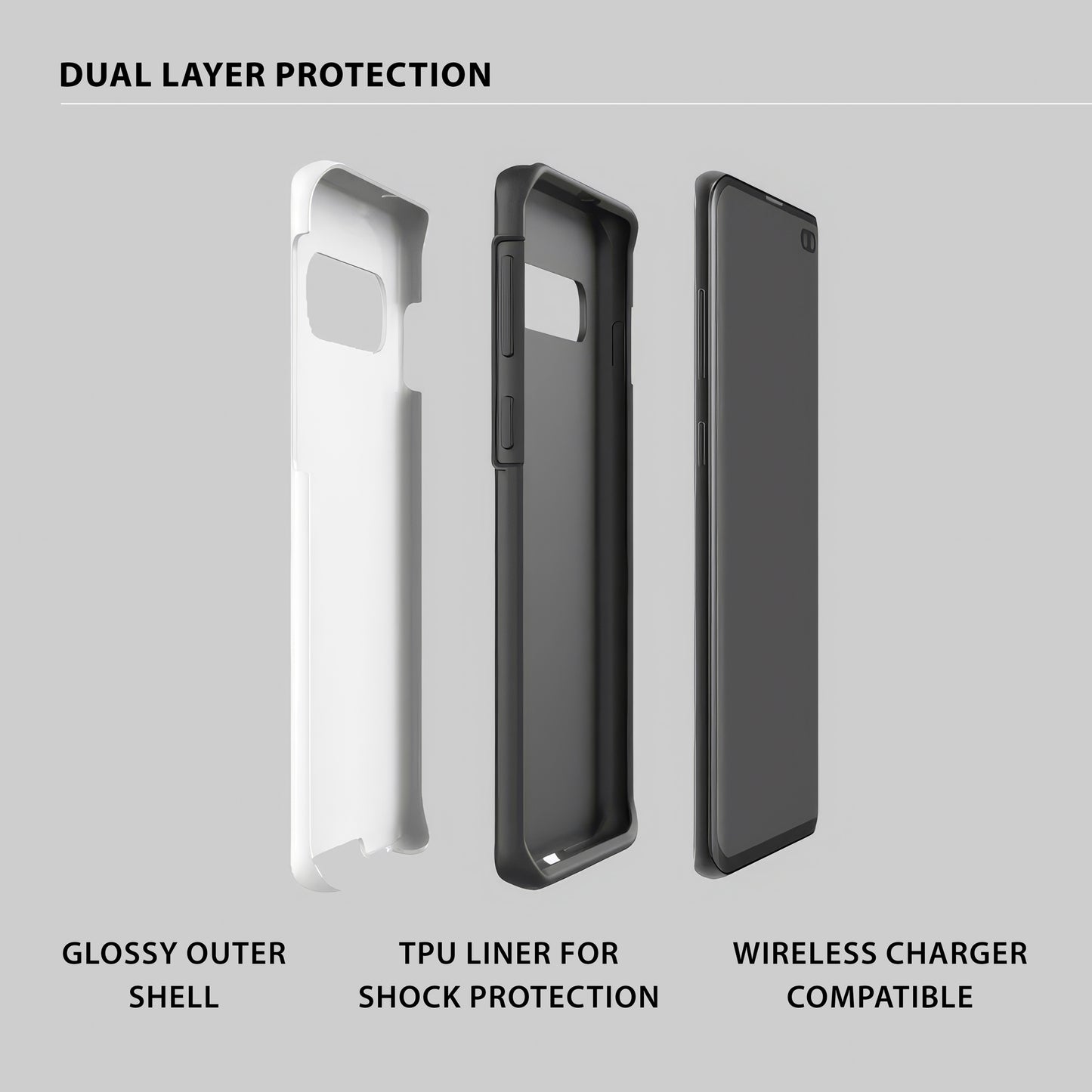 Protective Samsung tough case product details - dual-layer protective phone case NZ Australia