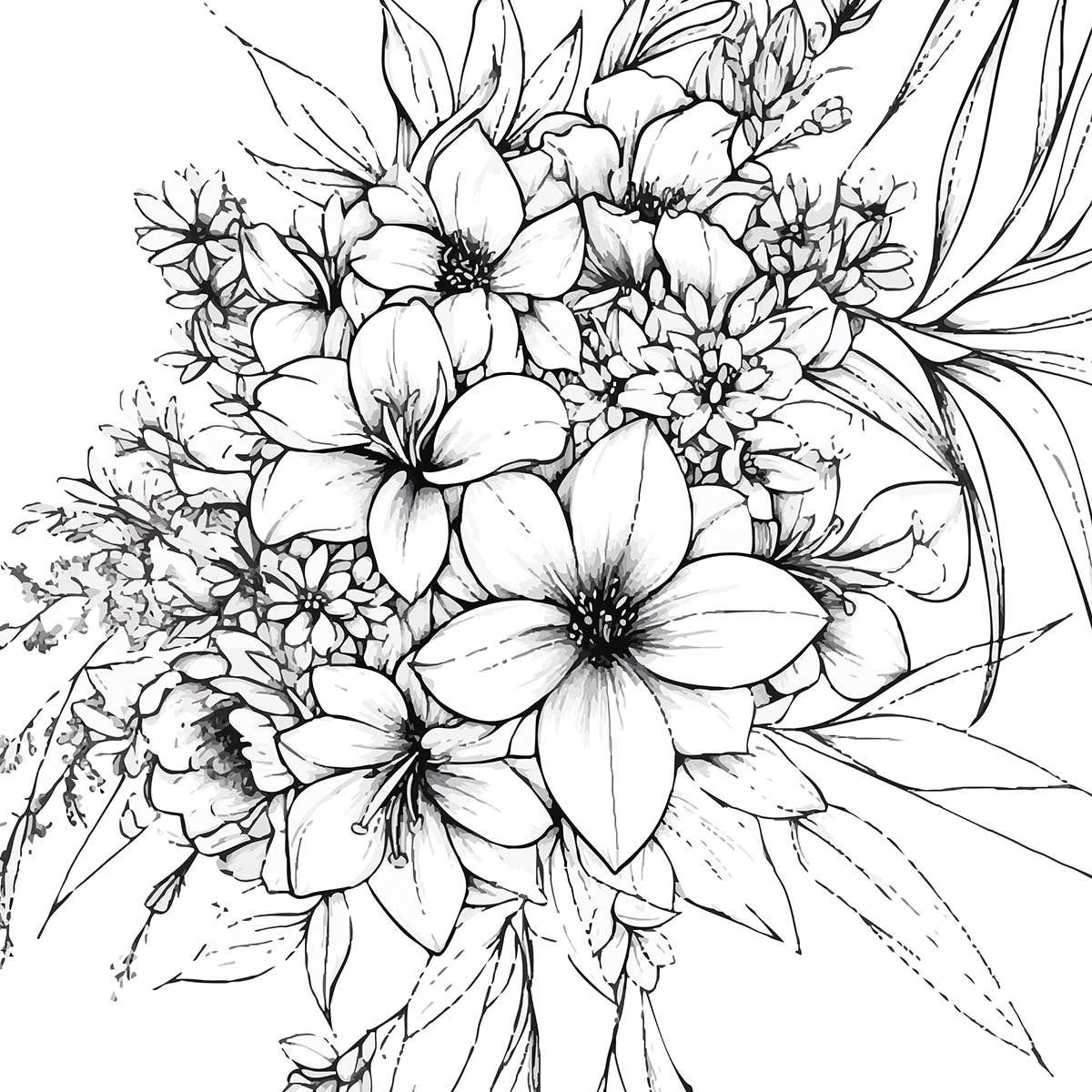 'Silhouette' phone case design close-up - detailed print view NZ Australia