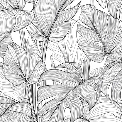 'Tropical Lines' phone case design close-up - detailed print view NZ Australia
