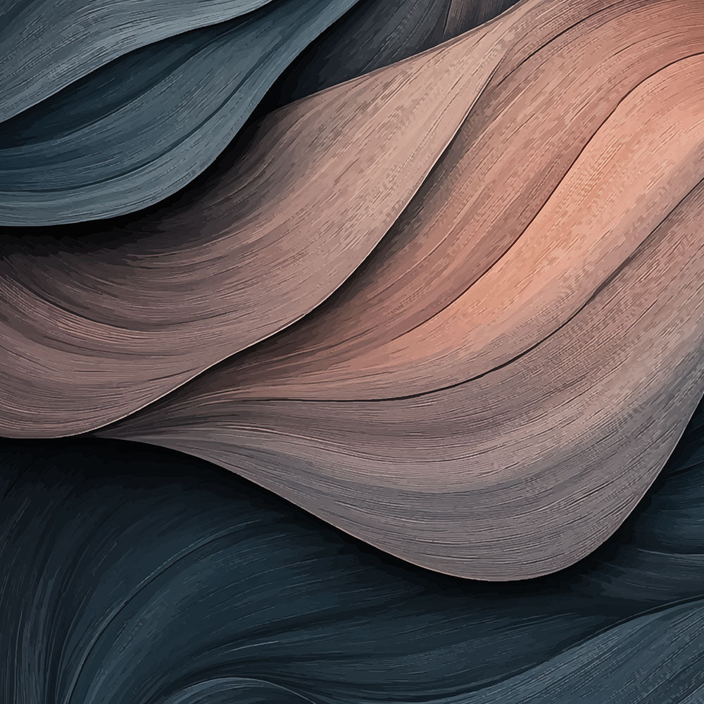 'Velvet Dusk' phone case design close-up - detailed print view NZ Australia