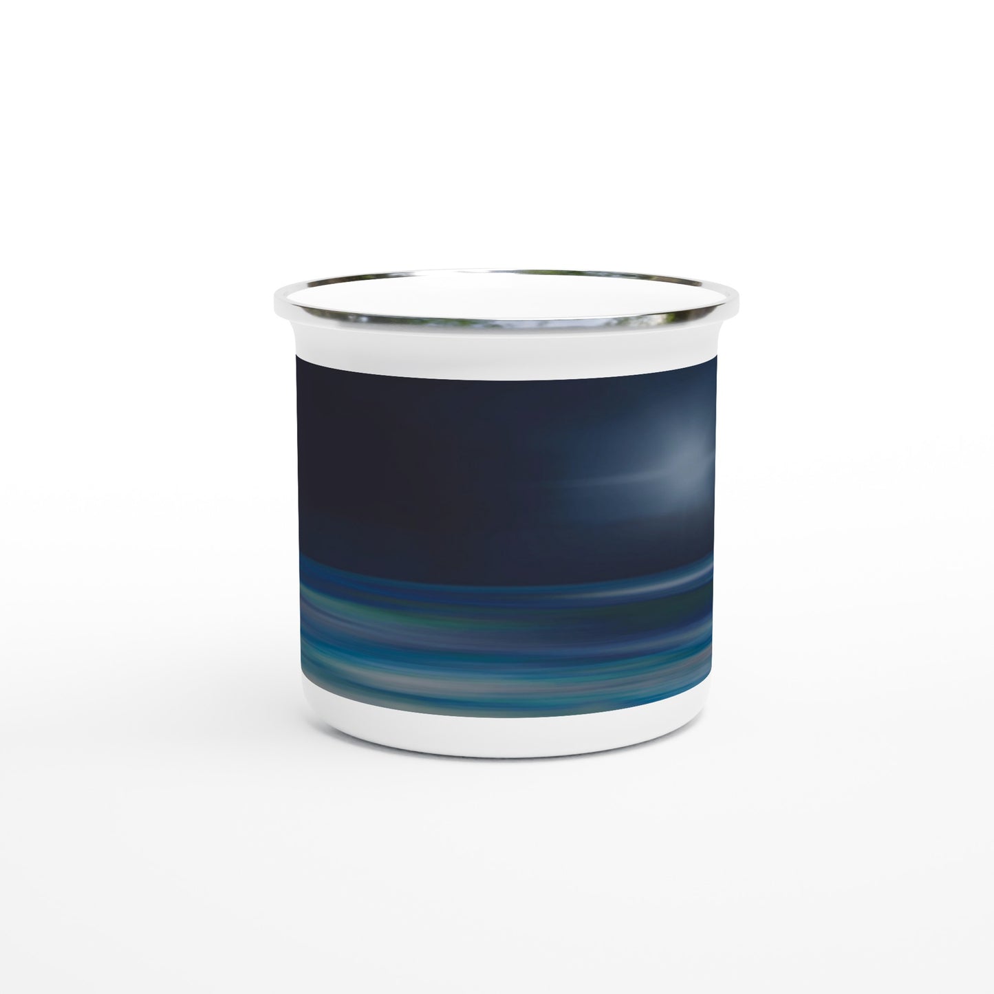 This lightweight Enamel mug is perfect for any event of the day, especially for camping. 