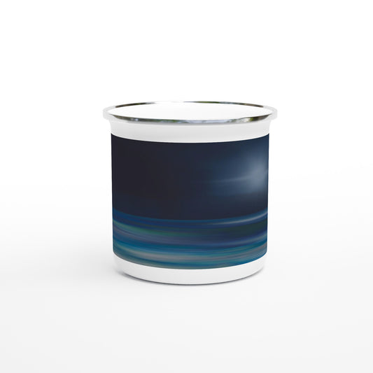 This lightweight Enamel mug is perfect for any event of the day, especially for camping. 