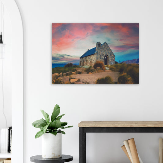 'Lake Tekapo' canvas art print