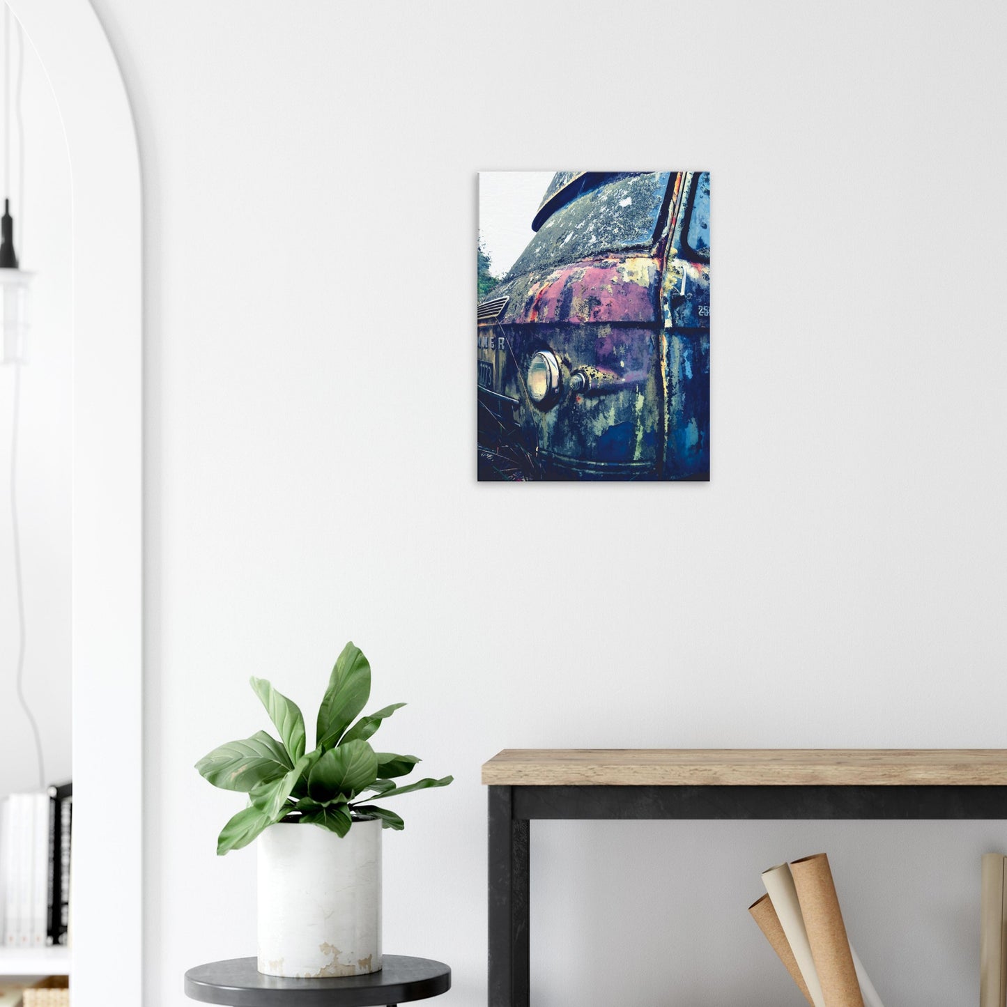 'Commer Van' canvas print