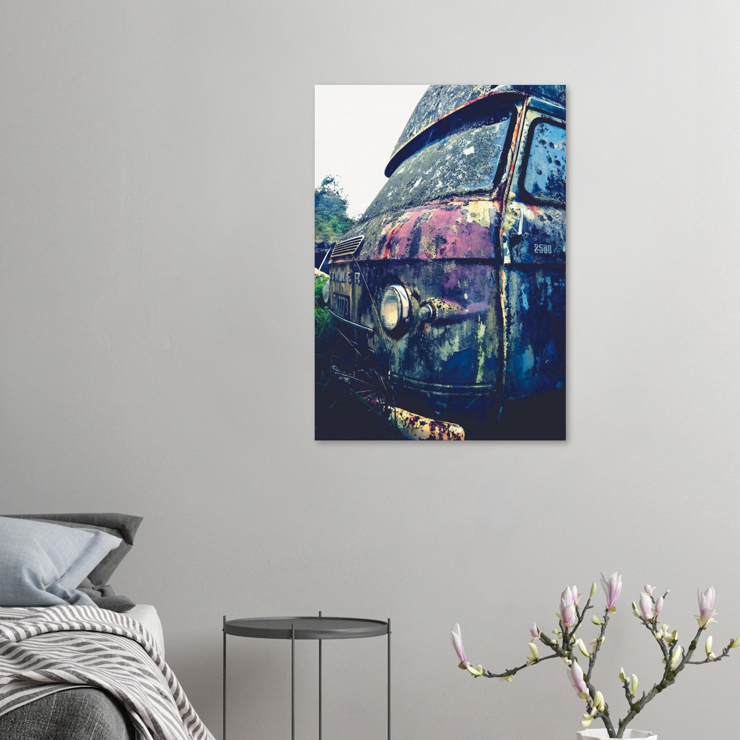 'Commer Van' matte paper poster