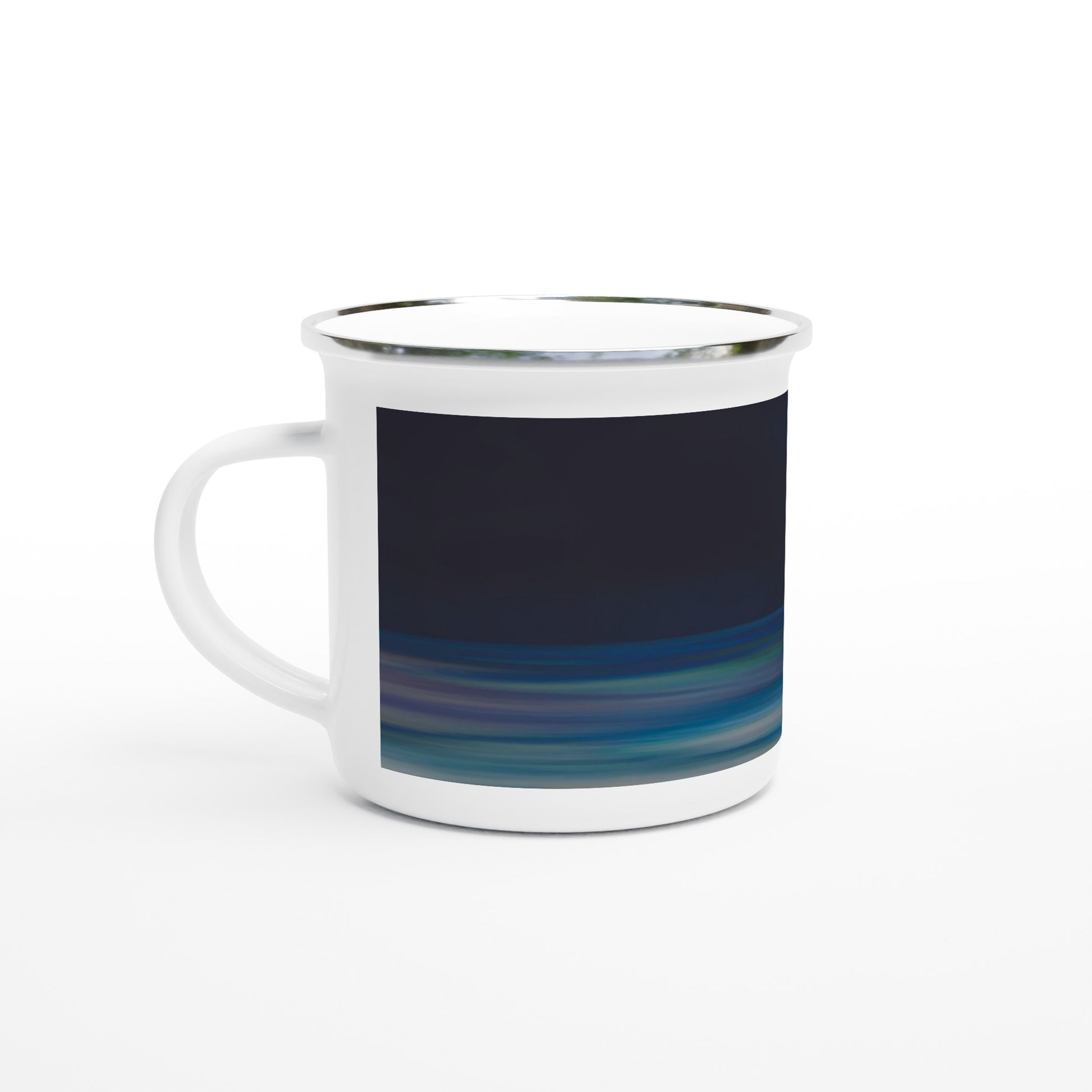 This lightweight Enamel mug is perfect for any event of the day, especially for camping. 