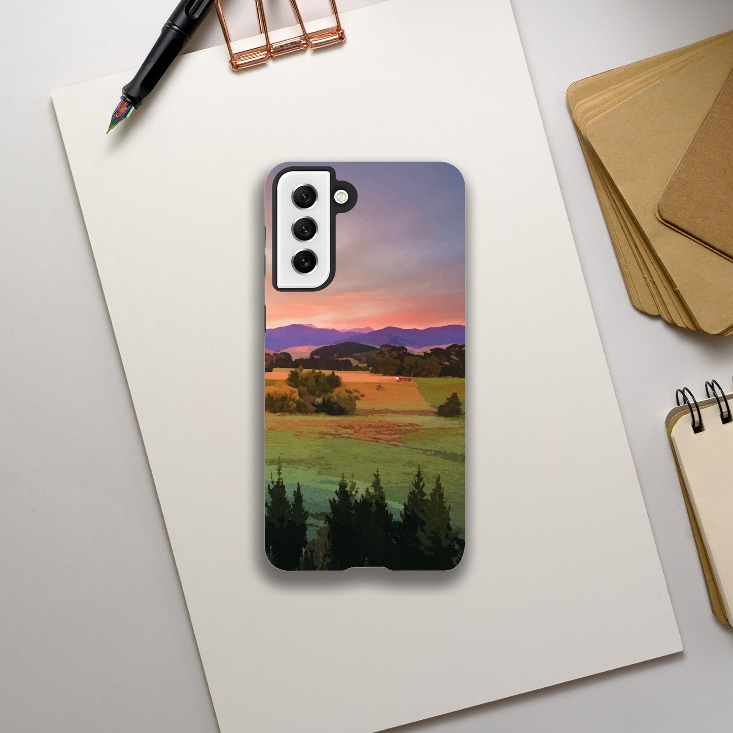 'Above the Pines' iPhone tough case