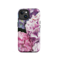 'Hydrangea' iPhone 14 MagSafe tough phone case - protective glossy case NZ Australia