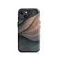 'Velvet Dusk' iPhone 14 MagSafe tough phone case - protective glossy case NZ Australia