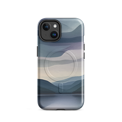 'Reflections' iPhone 14 MagSafe tough phone case - protective glossy case NZ Australia