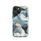 'Ebb and Flow' iPhone 14 MagSafe tough phone case - protective glossy case NZ Australia