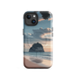 'Cathedral Cove' iPhone 14 MagSafe tough phone case - protective glossy case NZ Australia
