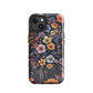 'Wildflowers' iPhone 14 MagSafe tough phone case - protective glossy case NZ Australia