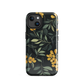 'NZ Kowhai' iPhone 14 MagSafe tough phone case - protective glossy case NZ Australia