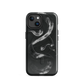 'Black Python' iPhone 14 MagSafe tough phone case - protective glossy case NZ Australia