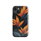 'Bird of Paradise' iPhone 14 MagSafe tough phone case - protective glossy case NZ Australia