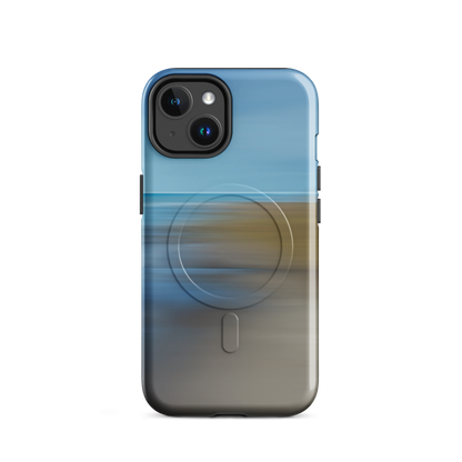 'Ocean Breeze' iPhone 14 MagSafe tough phone case - protective glossy case NZ Australia