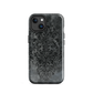 'Damask' iPhone 14 MagSafe tough phone case - protective glossy case NZ Australia
