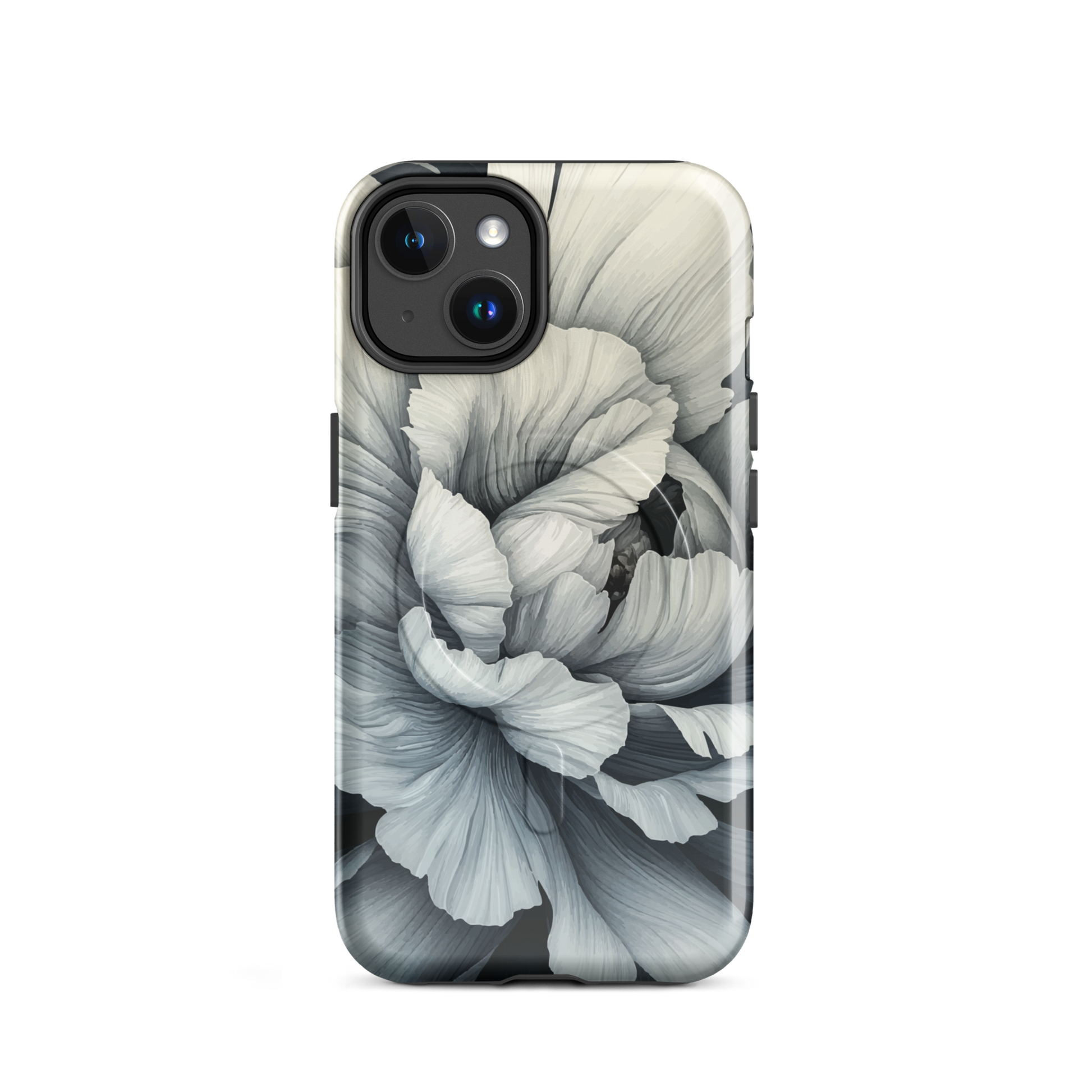 'Moonlit' iPhone 14 MagSafe tough phone case - protective glossy case NZ Australia