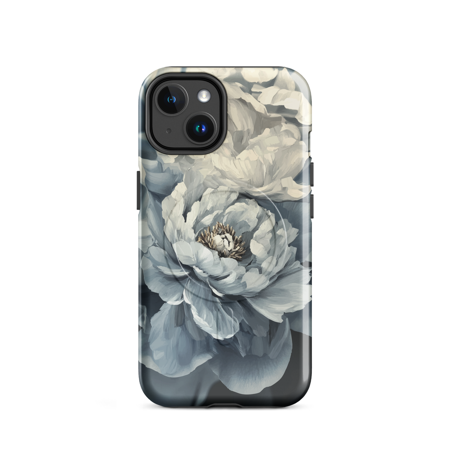 'Whisper' iPhone 14 MagSafe tough phone case - protective glossy case NZ Australia